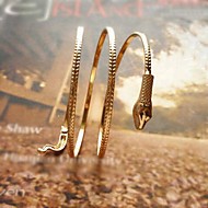 Brazalete serpiente dorada